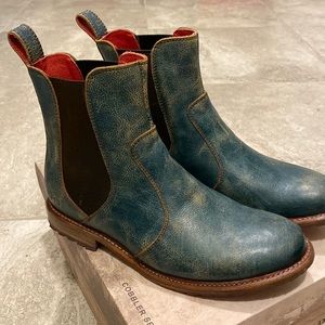 Bed Stu Nandi Boots Booties 8.5 Dark Teal